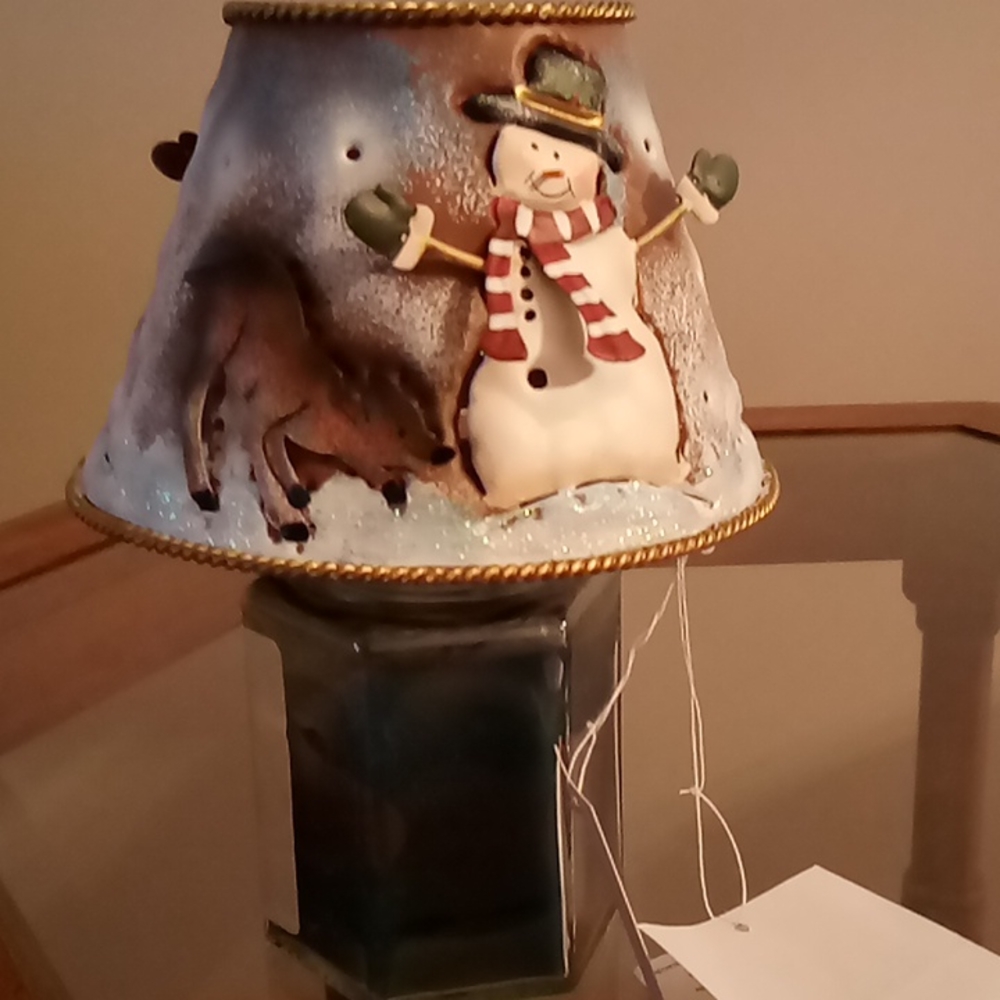 Home Interiors Candle jar shade